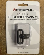 Magpul M-LOK GI Sling Swivel For M-LOK Systems Black Aluminum - New