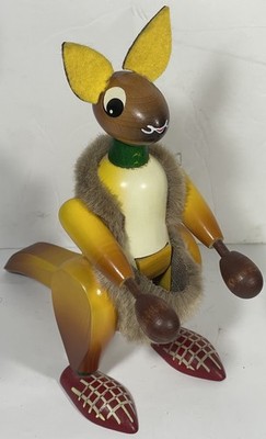 Very RARE - Christian Steinbach Kangaroo Collectable German Nutcracker