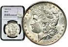 1885-CC Morgan Silver One $1 Dollar - NGC MS 61   C1133