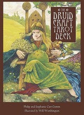 Druid Craft Tarot Deck Book & Cards by Philip Carr-
