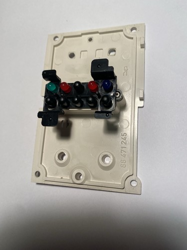 VW Golf 2 Grundplatte 191919077 Tacho Kombiinstrument Aufnahme Temp, Tankanzeige