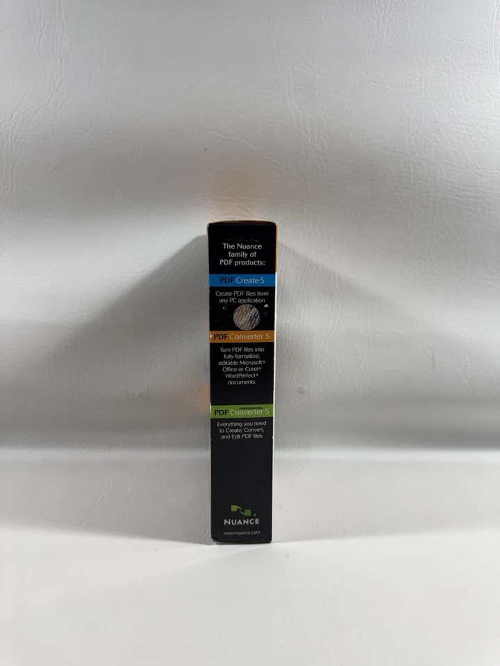 Nuance PDF Converter Professional 5 New Unopened - Image 4 of 4