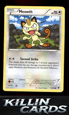 Meowth 74/124 Pokemon Common XY - Fates Collide Card NM
