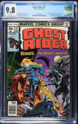 Ghost Rider #31 1st full Bounty Hunter 1978 Dormammu Doctor Strange Clea CGC 9.8