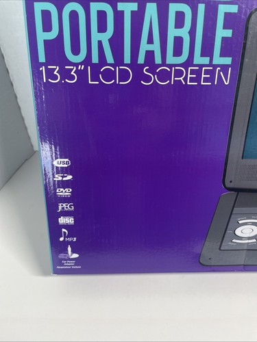 Proscan PDVD1332 13.3 Inch Swivel Screen Portable DVD Player Black - Picture 4 of 10