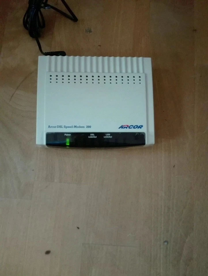 Arcor DSL Speed-Modem 200 ADSL / ADSL2+, gebraucht - Bild 2 von 3