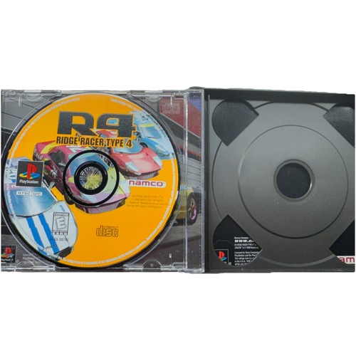 R4: Ridge Racer Type 4 Sony PlayStation 1 PS1 CIB With Registration Card GREAT! - Picture 2 of 4