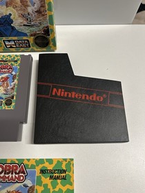 Cobra Command (Nintendo NES) Authentic, CIB Excellent Box Tested Works Nice