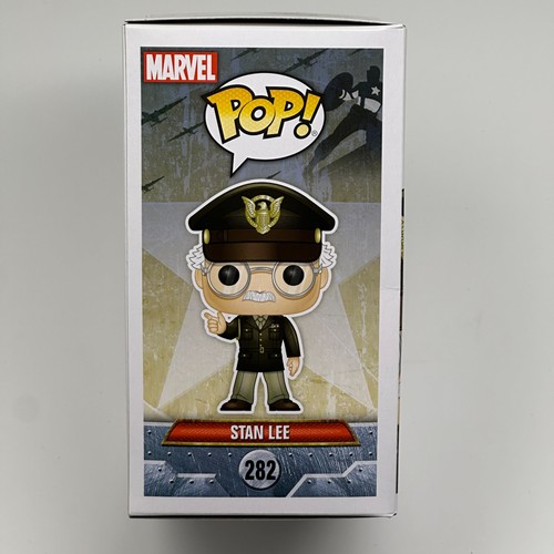 Funko Pop STAN LEE GENERAL Walmart Exclusive Figure Captain America 282 NEW - Picture 5 of 7