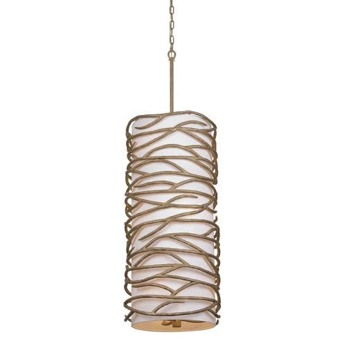 Minka Lavery 3716 Branch Reality 9 Light 16"W Pendant - Textured Ashen Gold - Picture 1 of 11