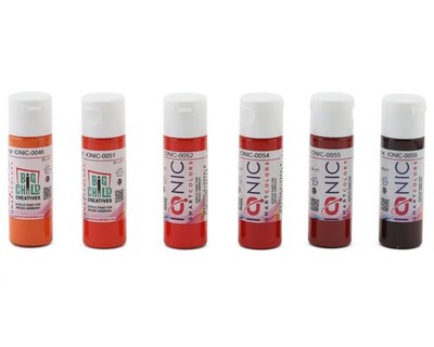 Ammo By Mig Ionic Essential Red Colors Airbrush Acrylic Paint Set
