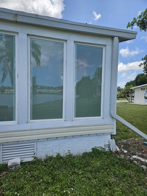JELD-WEN V-4500 White Sliding Patio Door Panel Low-E Glass Left 36.75x76.75
