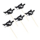  Set of 3 Tortenaufleger Kuchendekoration Obstpicks Dessert -Picks