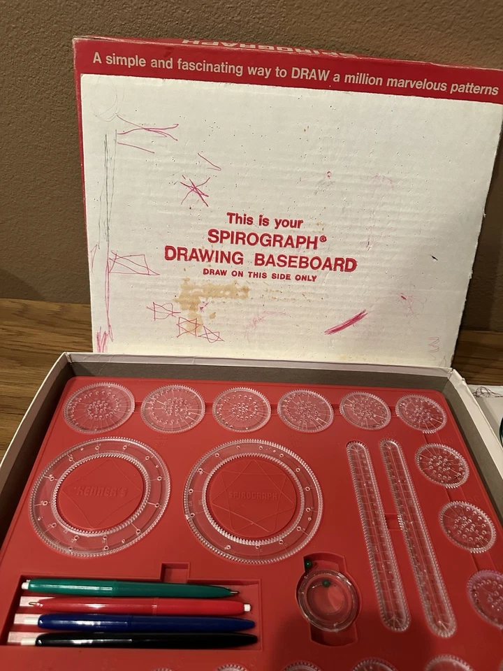 Kenner’s Vintage Spirograph Drawing Box Kit - Image 4 of 4