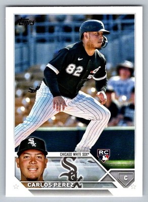 2023 Topps Series 2 #452 Carlos Perez RC Rookie Chicago White Sox