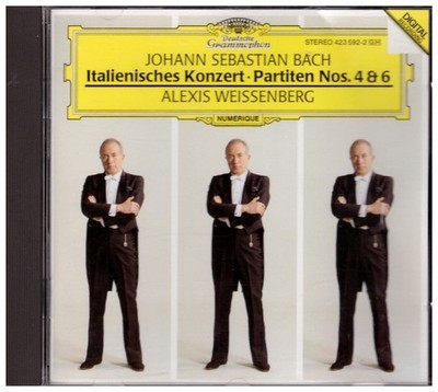 CD J.S.Bach Italienisches Konzert - Partiten A.Weissenberg