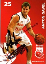 Original Autogramm Anton Gavel Brose Basketball /// Autogramm Autograph signiert