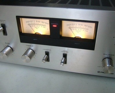 アンプ PIONEER SA-7600II Pioneer SA-7600 II Stereo Amplifier Analog Meter Main Unit