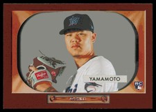 2020 Topps Archives 1955 Bowman Archives #B55-4 Jordan Yamamoto Miami Marlins