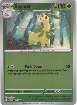 Bayleef Common ME01: Mega Evolution 009/132 NM