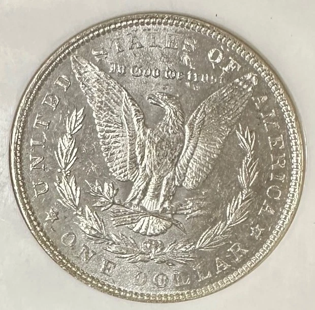 1887 $1 Morgan Silver Dollar Binion Collection MS 63 PL - Image 4 of 4