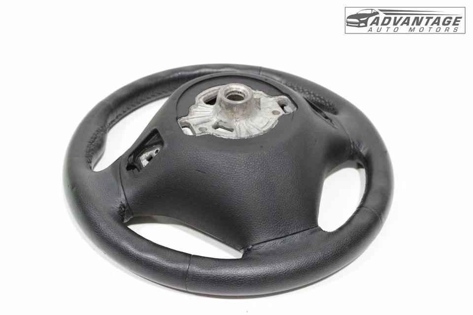 2014-2016 BMW 328I GT XDRIVE F34 STEERING RING 3 SPOKE BLACK LEATHER OEM - Image 3 of 4