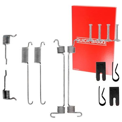QUICK BRAKE Kit Accessori Ganasce Freno Posteriori (HINTEN) – Set Ricambio Per Impianto Frenante - 2