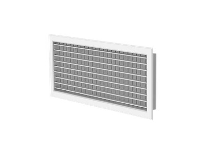 NOVA-A-2-2-300x100-V-SW Systemair 216857 Aluminium-Doppelablenkungs-Einlassdüse