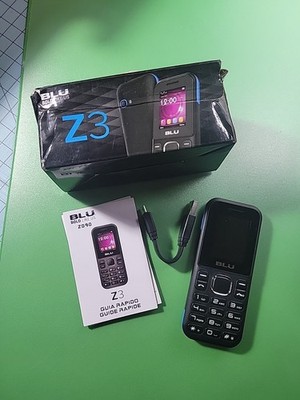 BLU Z3 / Z090 - Black and Blue  Unlocked  GSM International Dual SIM Cell Phone