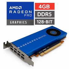 AMD Radeon Pro WX 4100 - 4 GB GDDR5 - 4x scheda grafica Mini DisplayPort