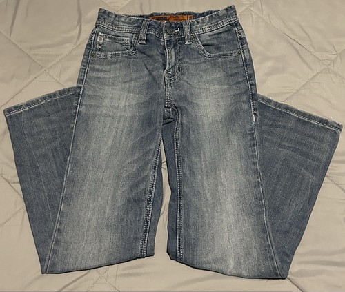 Rock & Roll Denim BB Gun Regular Fit Boot Cut Boys Jeans Size 10R