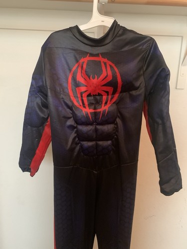 Spider-Man Miles Morales Halloween Costume Kids Size M (7-8) - Picture 2 of 5