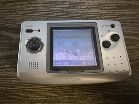 SNK Neo Geo Pocket Color CIB - Silver; Working In Good Condition w/ New Battery