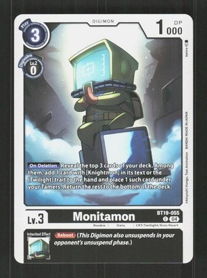 Monitamon BT19-055 C Release Special Booster 2.0 Common NM