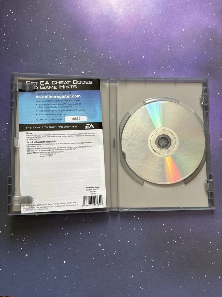 Need for Speed Pro Street for Xbox 360, Complete W/ Manual, Tested and Works - Image 3 of 4