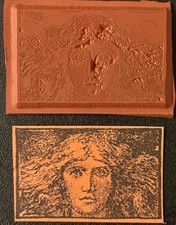 Rubber Stamp Beautiful Face The Norns Norse Cosmology Unmounted