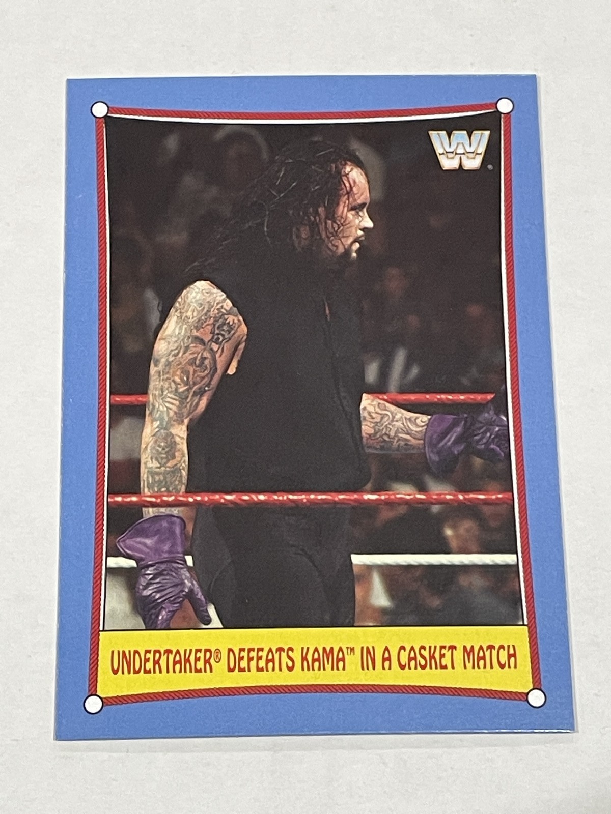 2017 Topps WWE Heritage Wrestling Bizarre SummerSlam Matches - Undertaker