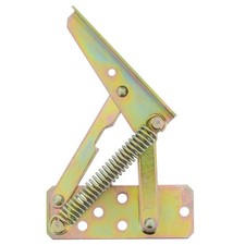 ToniTec Truhenbankbeschlag Truhenbeschlag Klappbeschlag mit/ohne Feder aus Stahl