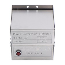 HD 3-5 HP 230 Volts Static Phase Converter SCM05 Digital Static Phase Converter