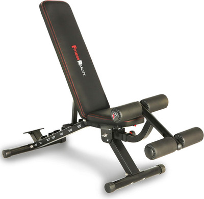 2000 Super Max XL High Capacity NO Gap Weight Bench with Detachable Leg Lock-Dow