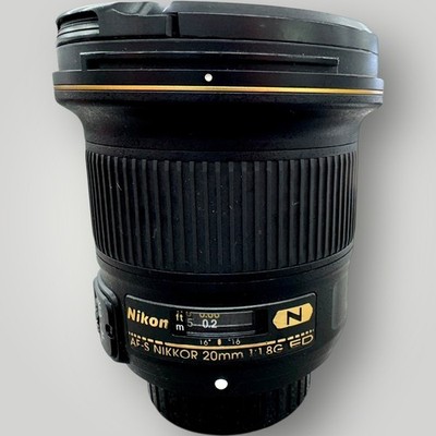 Nikon AF-S NIKKOR 20mm f/1.8G ED Camera Lens! (WMP016559)