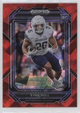 2023 Panini Prizm Draft Picks Red Ice Prizm Evan Hull #133 0wp8