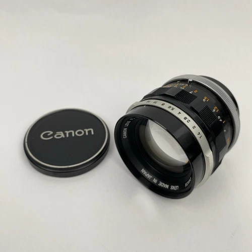 Vintage Canon FL 50mm f/1.4 Lens Made in Japan + Screw-On Front Cap