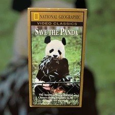 Save the Panda VHS 1983 Documentary National Geographic Video Classics