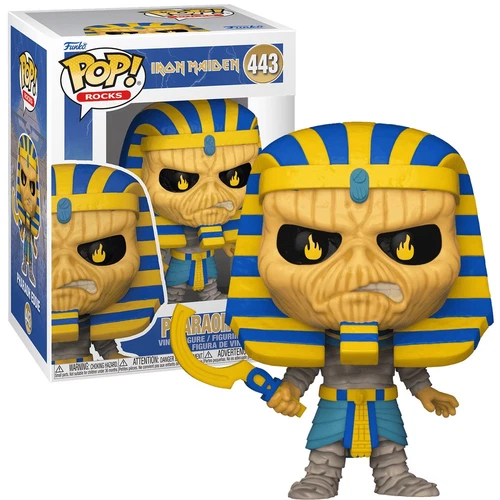Funko  Iron Maiden Powerslave Pharaoh Eddie POP! Rocks 443