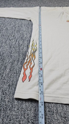 Camiseta De Colección STUSSY High Power Sound Para Hombre Talla L Blanca Manga Larga Cuello Redondo - Imagen 13 de 13