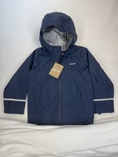 Patagonia Baby 3L Torrentshell Rain Jacket in New Navy - Kids Size 4T - NWT