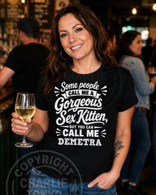 Demetra Hen Night Fun Damen T-Shirt Geschenk