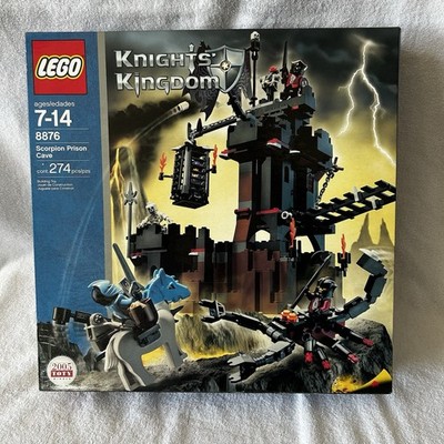 LEGO Knights Kingdom: Scorpion Prison Cave 8876 New Sealed Retired