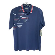 Ben Hogan Performance Mens Sz XL Blue Golf Polo Shirt D21 NWTS